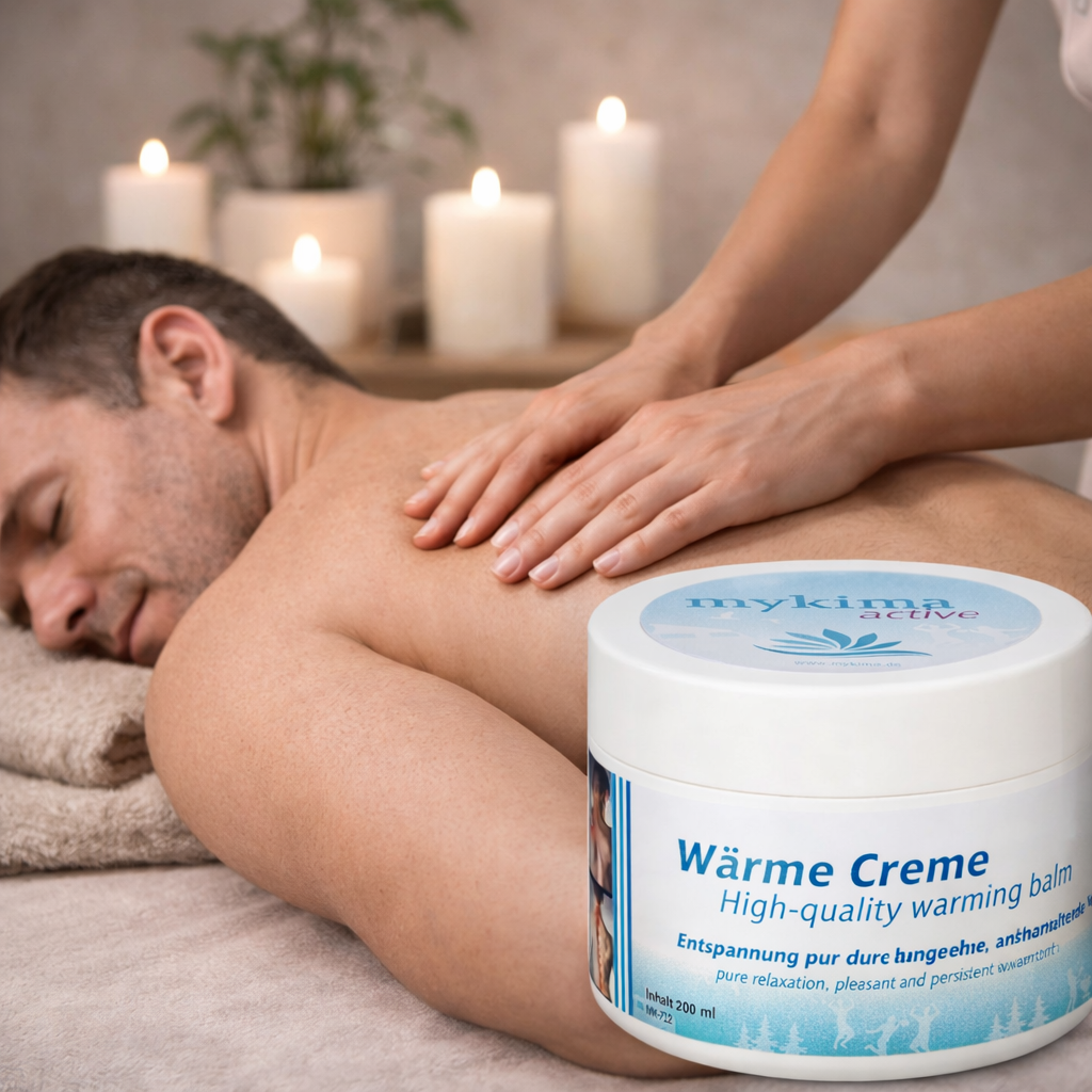 Wärme Creme ohne Capsaicin – wohltuende Pflege & Wärmegefühl | mykima