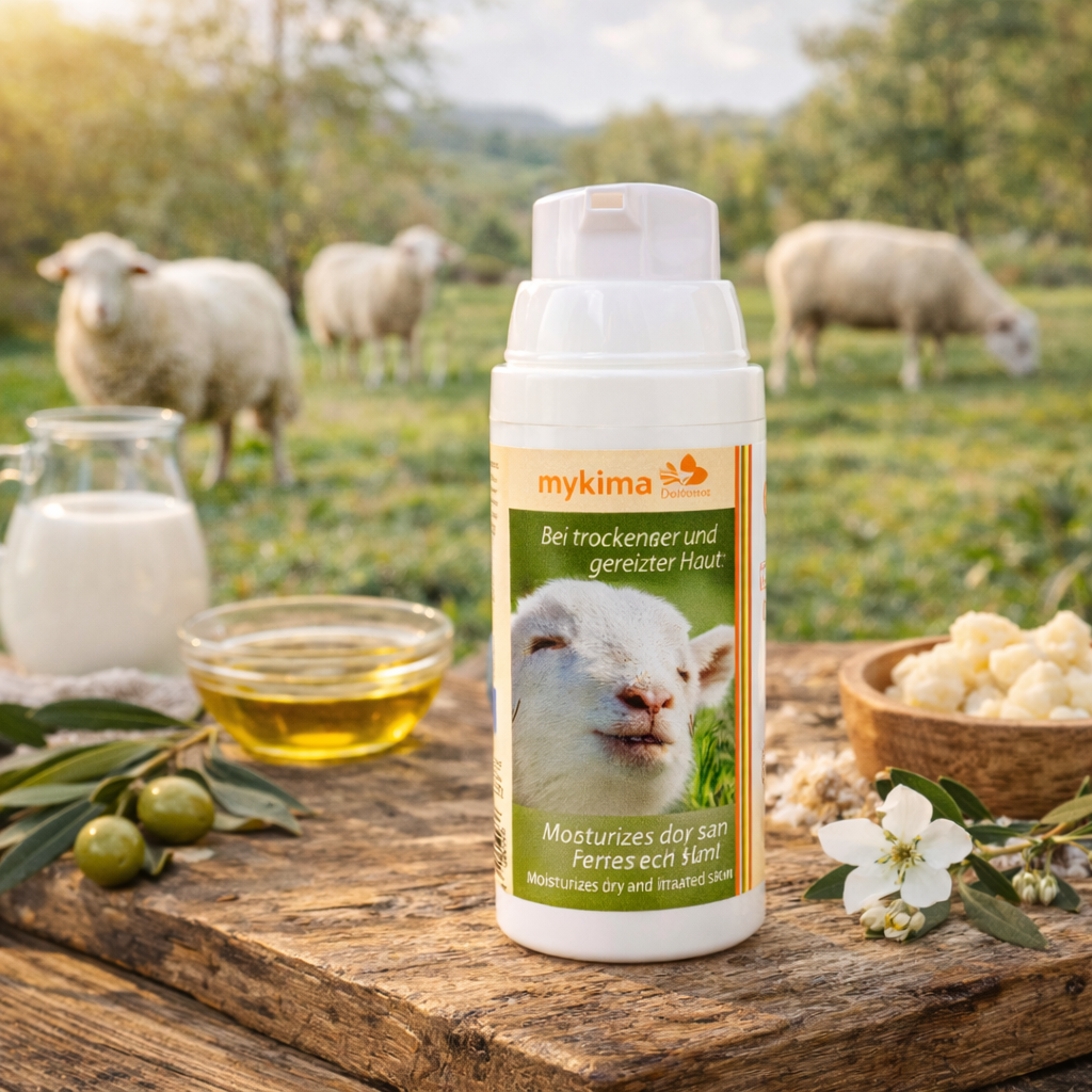 Bio Schafmilch Balsam 75 ml – Pflegende Barrierepflege für trockene & empfindliche Haut | mykima®