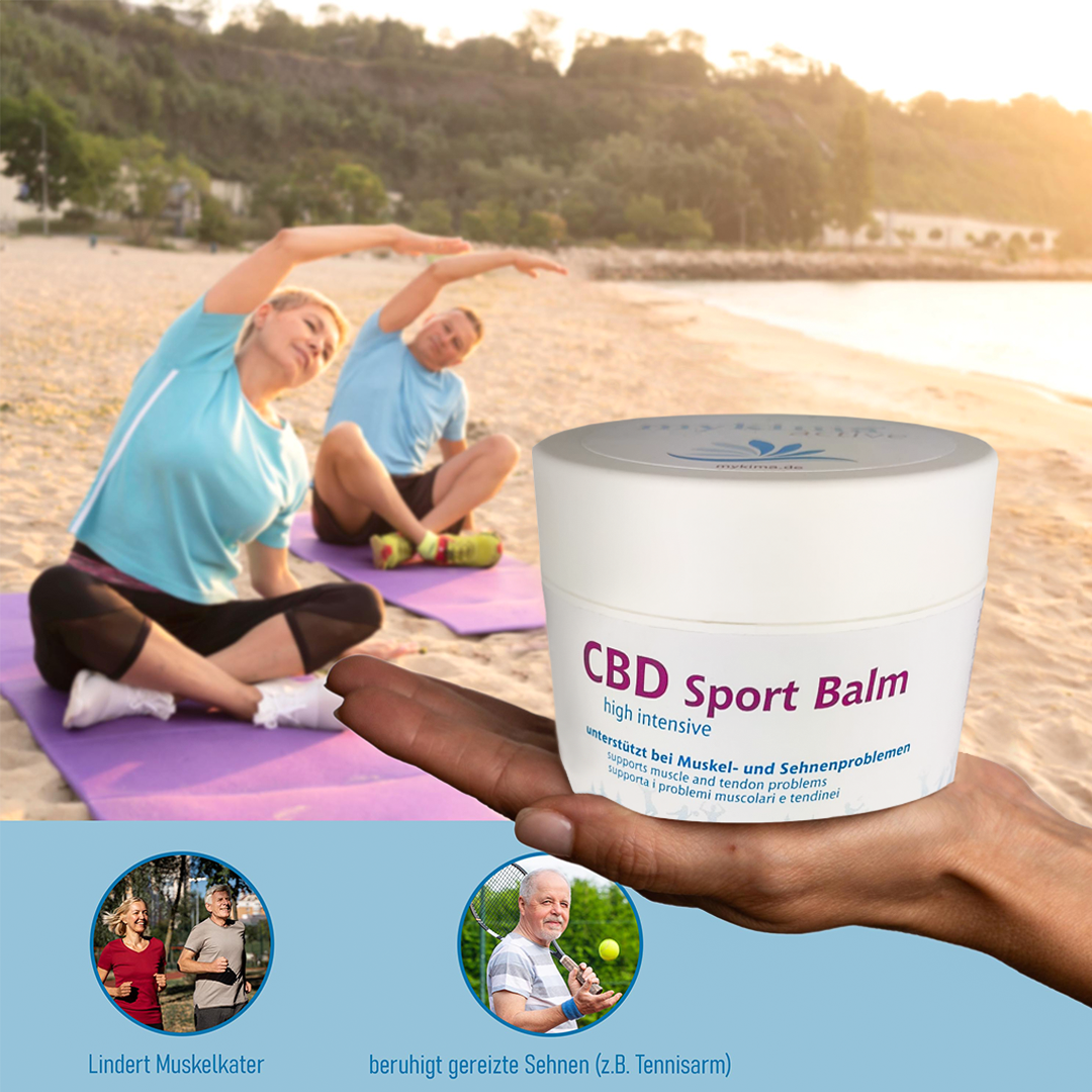 CBD Sport Balsam 100 ml – Aktivpflege für Muskeln & Sehnen | mykima®