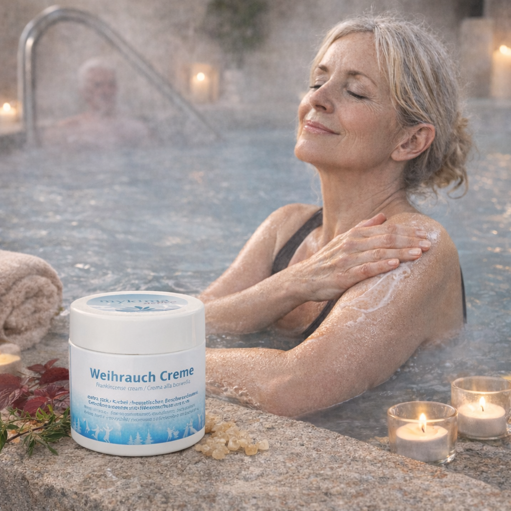 Weihrauch Creme mit Ingwer – intensive Pflege für belastete Gelenkpartien | mykima®