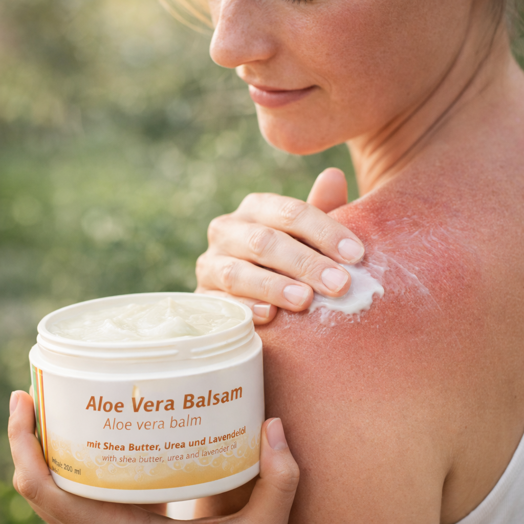 Aloe Vera Balsam Set – Dose mit Handspender | mykima®