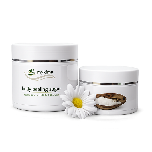 Body Peeling Zucker 200 g – sanfte Reinigung für glatte Haut | mykima®