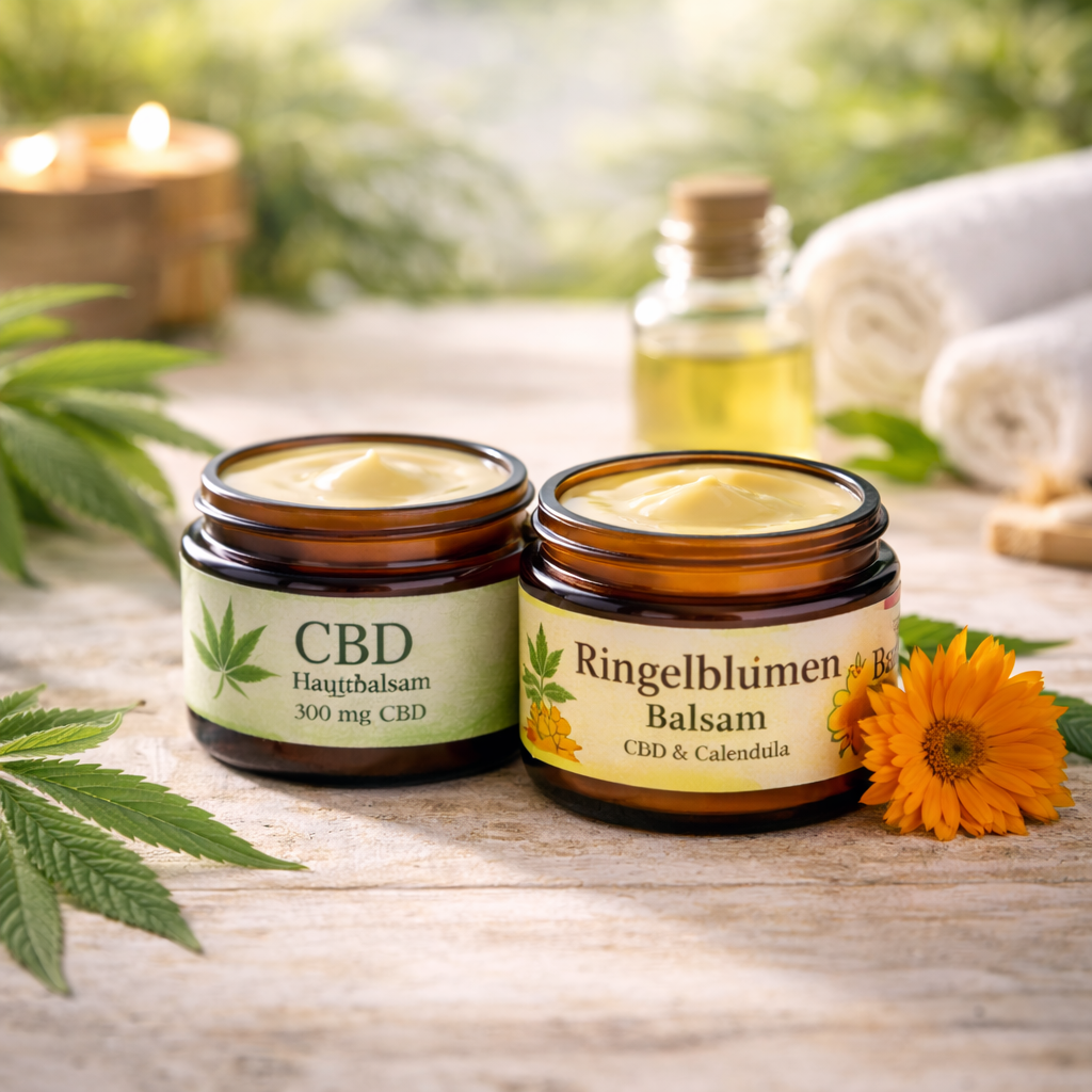 CBD Pflege Routine für stark strapazierte Haut