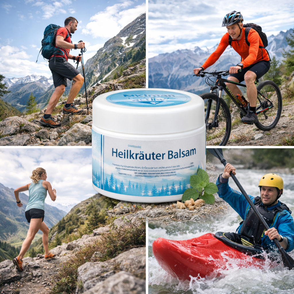 Heilkräuter Balsam 200 ml – erfrischende Pflege & Regeneration für Muskeln | mykima®