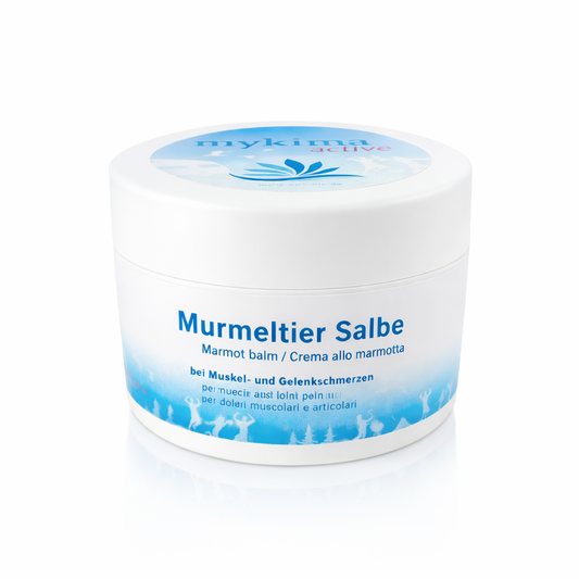 Murmeltier Salbe extra stark 110 ml – intensive Pflege für Muskeln & Gelenke | mykima®