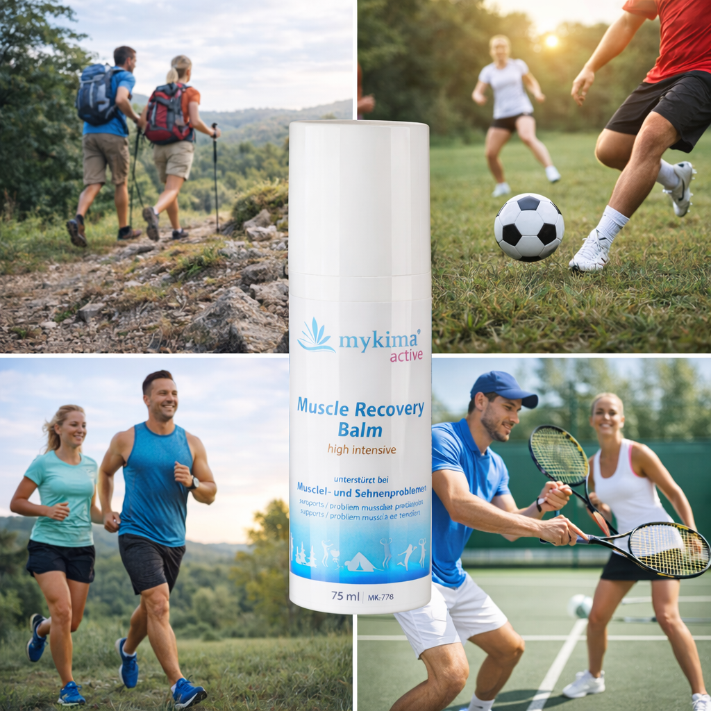 Muscle Recovery Balm high intensive 75 ml – Regenerationsbalsam für Muskeln & Sehnen | mykima®