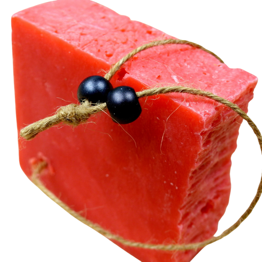 Kaltgerührte Seife Granatapfel 150 g – Fruchtige Schafmilchpflege mit cremigem Schaum | mykima®