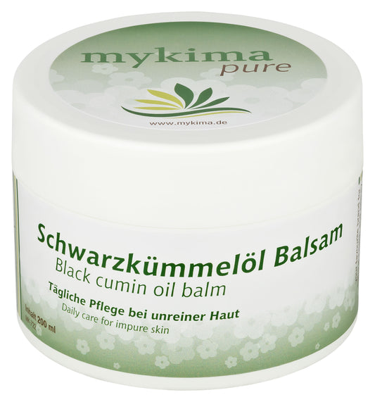 Schwarzkümmelöl Balsam 200 ml – Pflege für empfindliche & beanspruchte Haut | mykima®