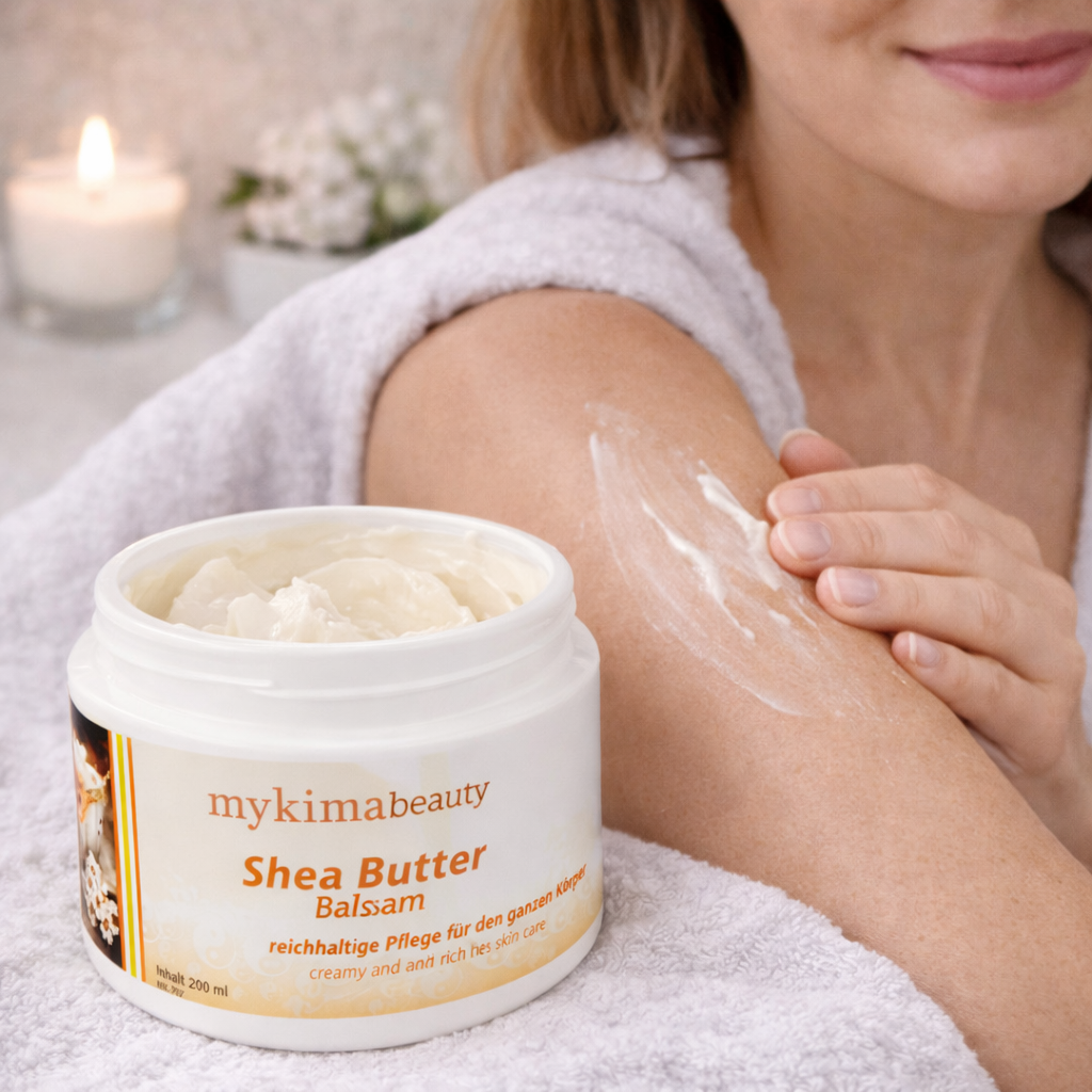 Shea Butter Balsam 200 ml – intensive Pflege für trockene & beanspruchte Haut | mykima®