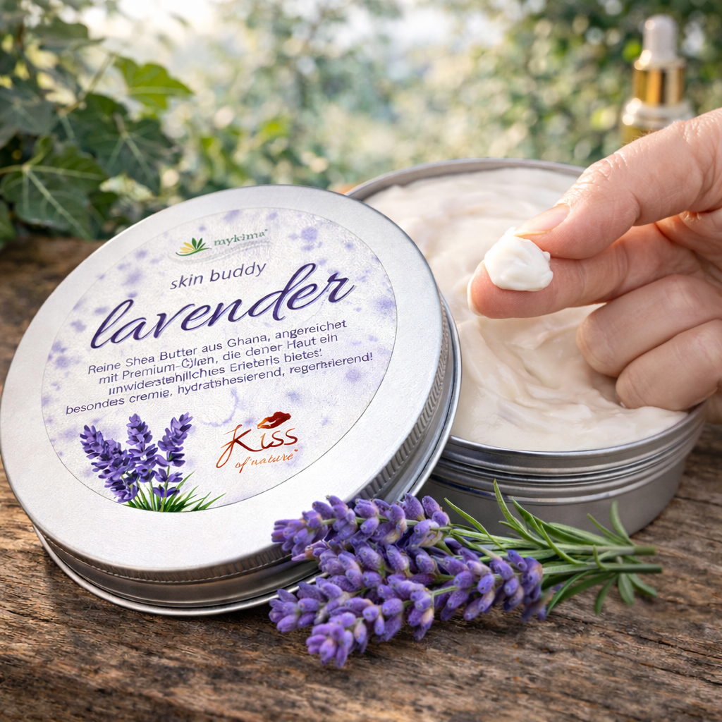Skin Buddy Lavender 100 g – Beruhigende Duftpflege mit Sheabutter & Jojobaöl | mykima®