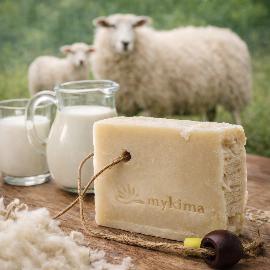 Kaltgerührte Seife Klassik 150 g  – Sanfte Reinigung für empfindliche Haut | mykima®
