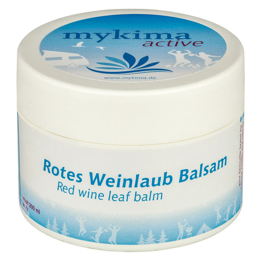 Rotes Weinlaub Pflegebalsam 200 ml – Pflege für müde & schwere Beine | mykima®