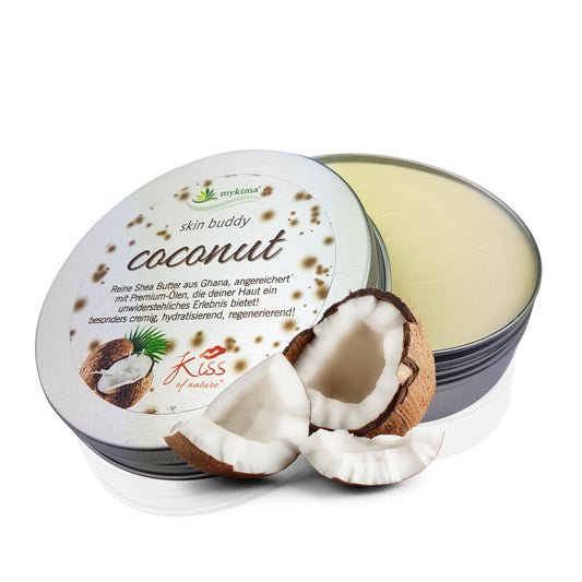 Skin Buddy Coconut 100 g – Tropische Duftpflege mit Sheabutter & Jojobaöl | mykima®