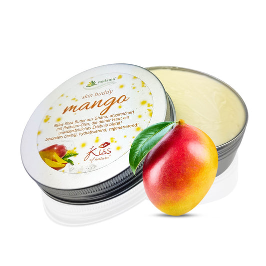 Skin Buddy Mango 100 g – Exotische Duftpflege mit Sheabutter & Jojobaöl | mykima®