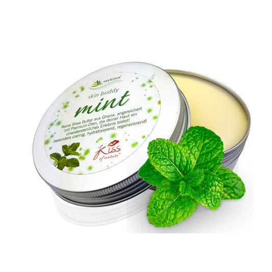 Skin Buddy Mint 100 g – Erfrischende Duftpflege mit Sheabutter & Jojobaöl | mykima®