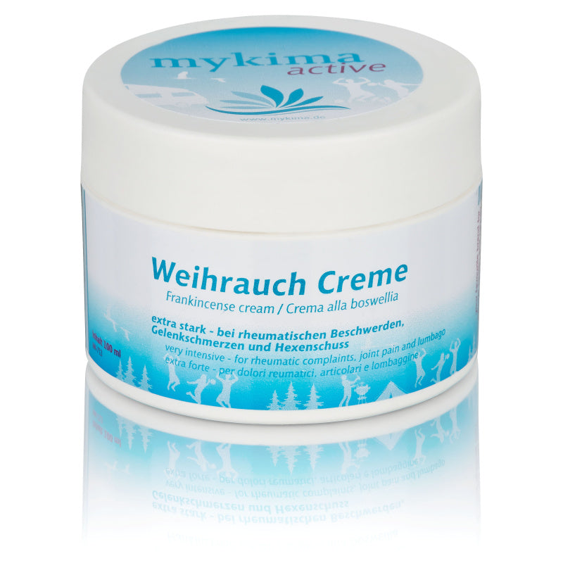 Weihrauch Creme mit Ingwer – intensive Pflege für belastete Gelenkpartien | mykima®